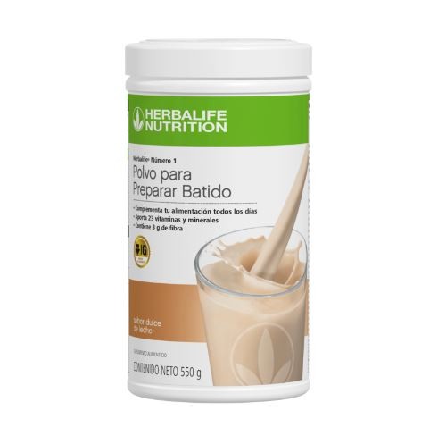 Batido nutricional Herbalife sabor dulce de leche 550g