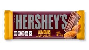 Hersheys Chocolate con Almendras 90g