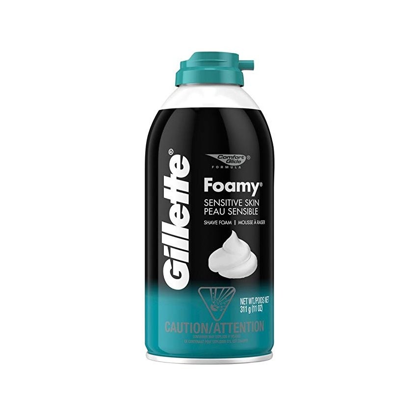 Espuma de afeitar Gillette Foamy Sensitive 179 ml