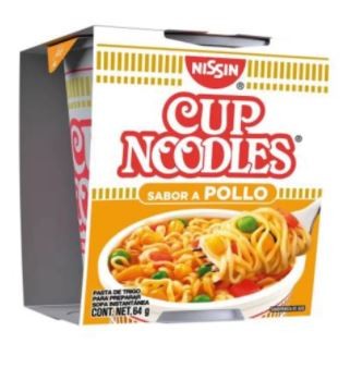 Sopa instantanea Nissin de pollo 64g