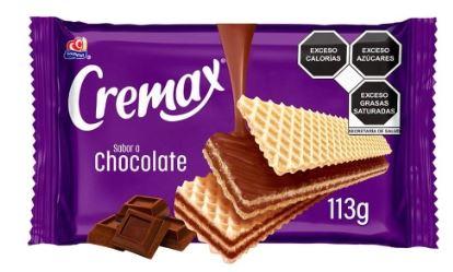 Galletas wafers sabor chocolate Cremax 113 g