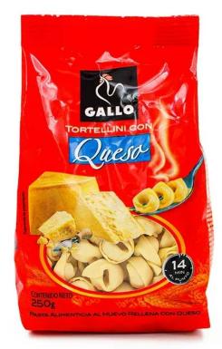 Tortellini relleno de queso 250 g