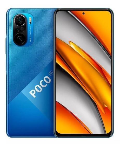 Teléfono inteligente Xiaomi Poco F3 5G Dual SIM 128 GB azul océano 6 GB RAM