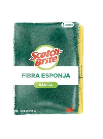 Fibra esponja Scotch Brite para trastes
