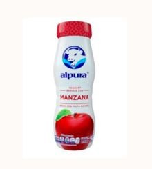 Yogur Alpura de manzana paquete de 8 piezas de 250 g