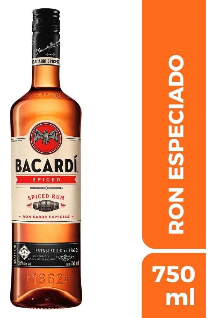 Ron especiado Bacardi 750 ml