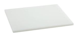 Tablas de cortar blancas para cocina de 50 x 35 cm grosor de 1.2 cm