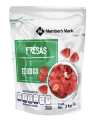 FRESAS CONGELADAS BOLSA DE 2 KG