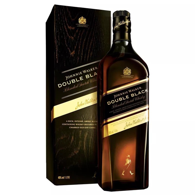 Whisky Johnnie Walker Double Black 750 ml