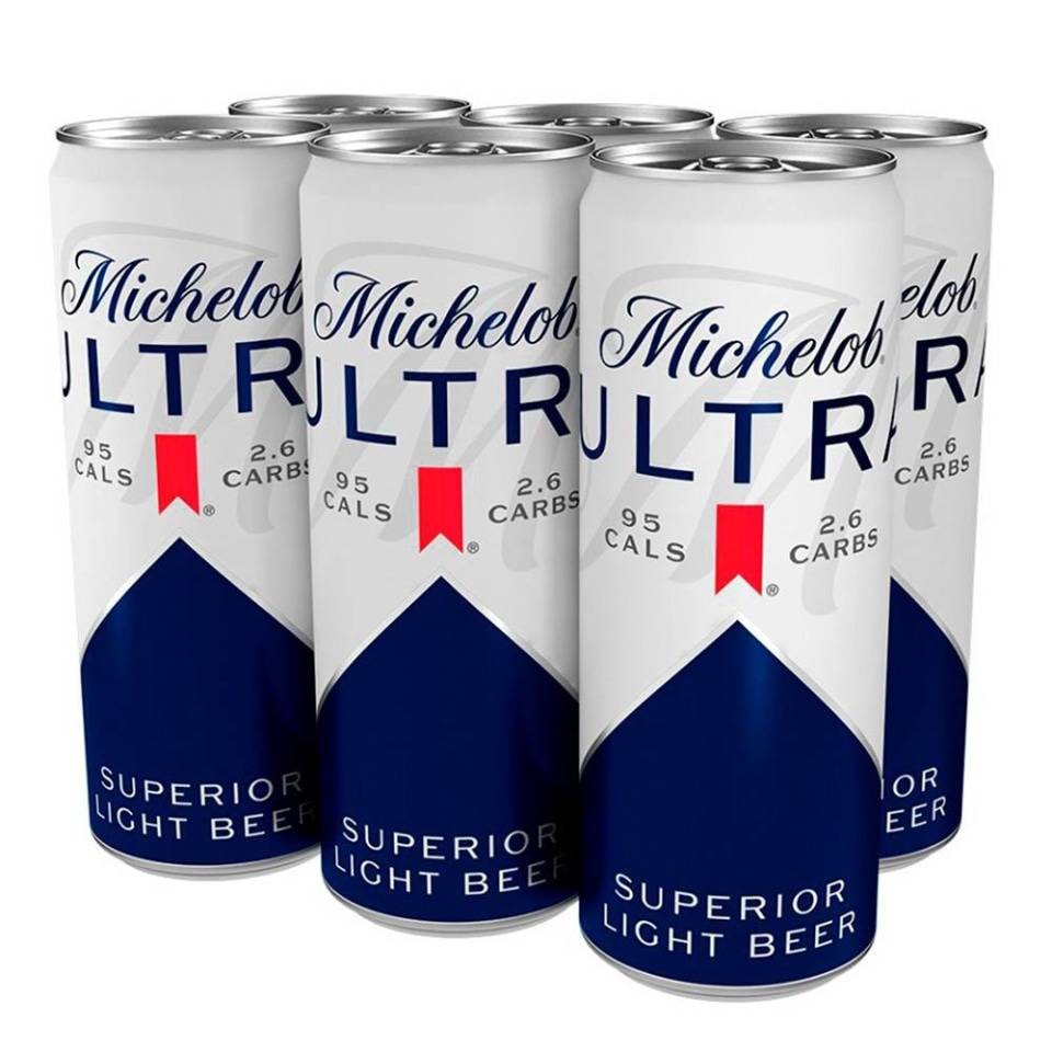 Michelob Ultra  Six pack lata 345mL