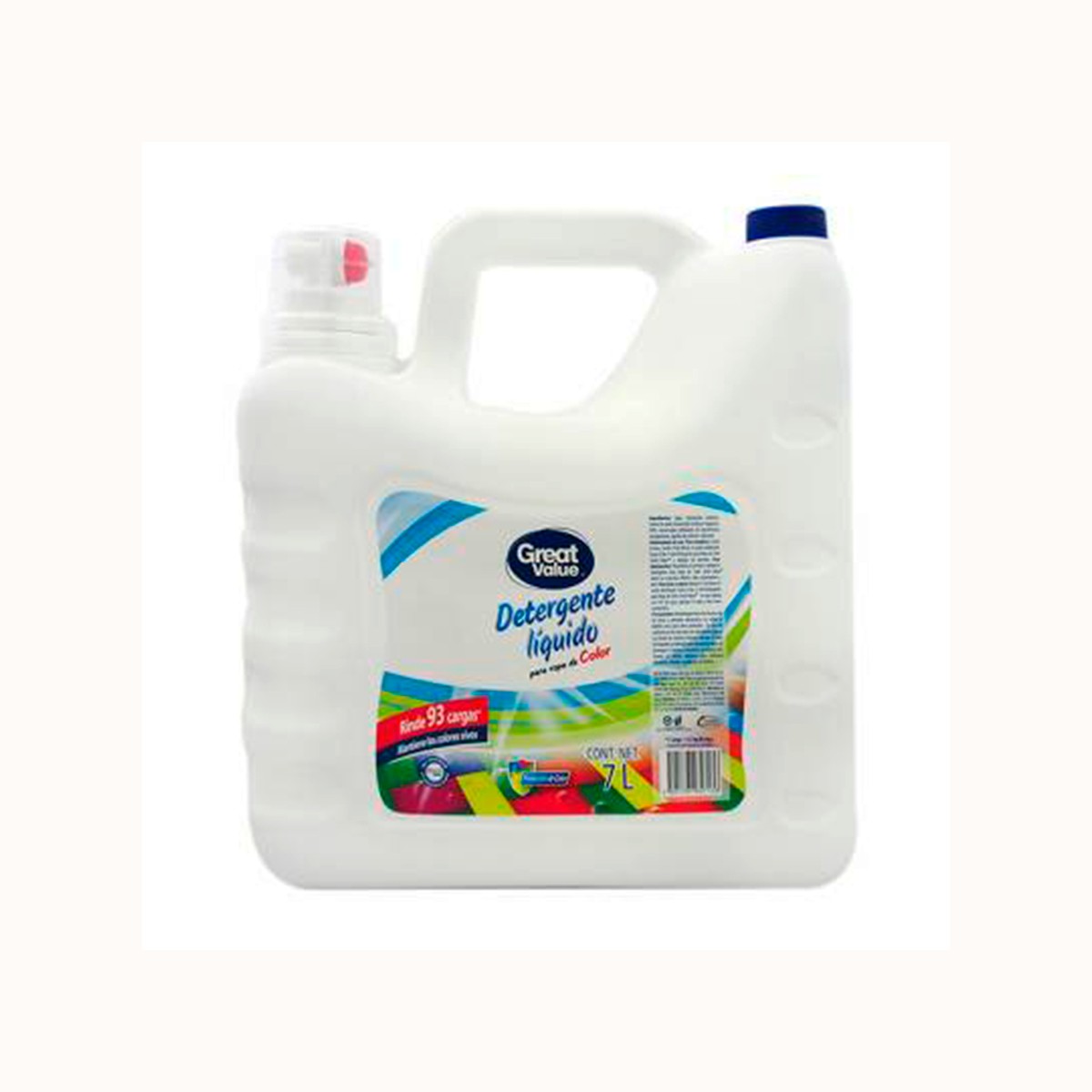Great Value detergente liquido para ropa 7L