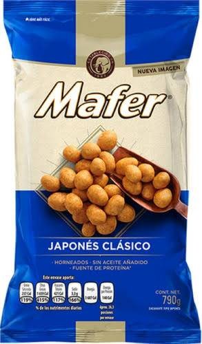 Cacahuates estilo japonés Mafer 790g