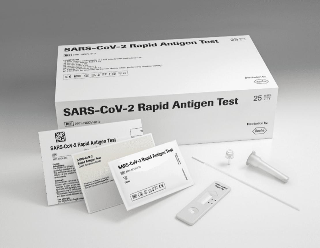 Kit de prueba de antígenos COVID paquete de 20 piezas