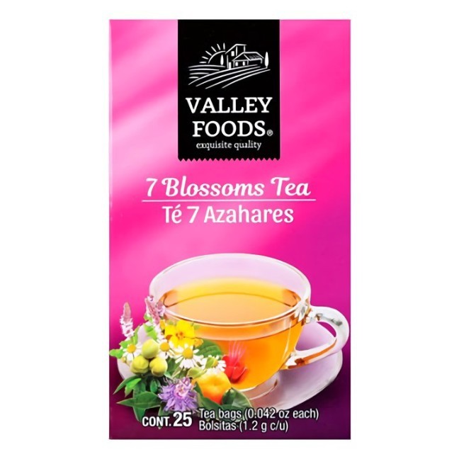 Té relajante Valley Foods 25 bolsas