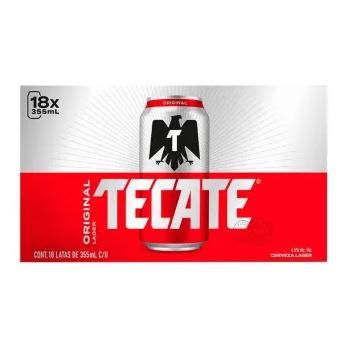 Tecate 18 latas de 355mL