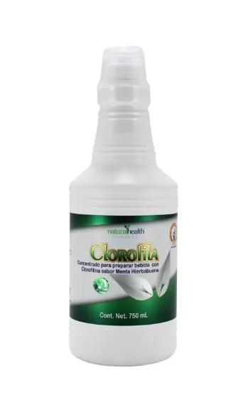 Clorofila líquida marca Nature Health 750 ml