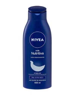 Crema corporal Nivea Milk 400 ml