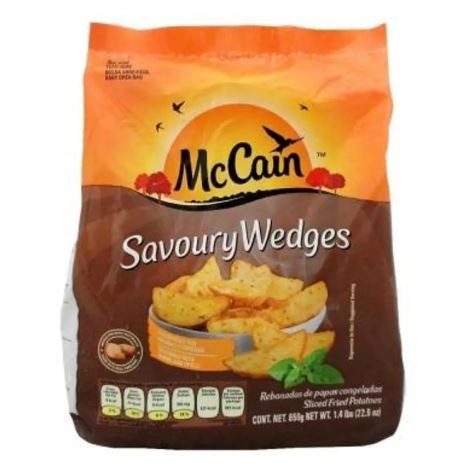 MCCAIN PAPAS GAJO CONGELADAS ESPECIAS Y HIERBAS 607 GR