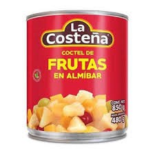 CÓCTEL DE FRUTAS LATA 850 GRS