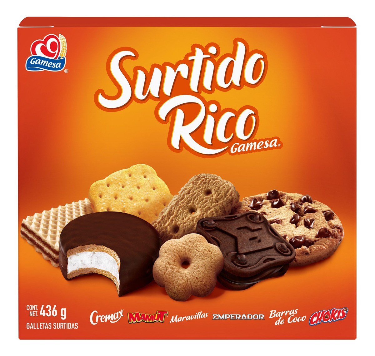 Galletas surtidas Surtido Rico 436 g