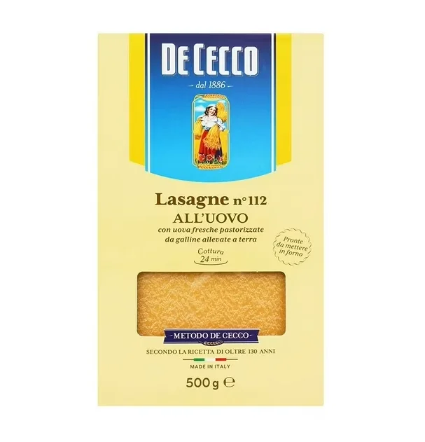 Lasagna al huevo 500 g