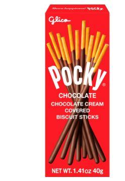 Galletas Pocky cubiertas de crema de chocolate 40 g