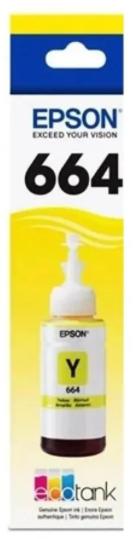 Botella de tinta amarilla 70 ML EPSON 664