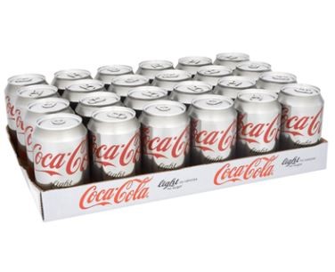 Coca-Cola Light paquete de 24 latas de 355 ml