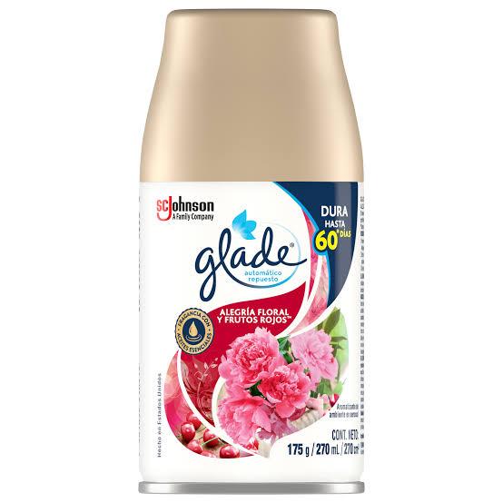 Glade dispensador automatico 270 ml - Floral joy and red fruits