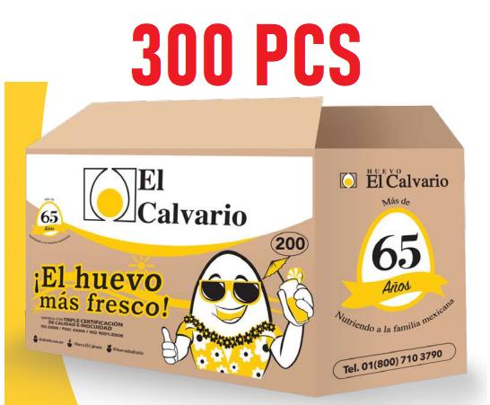 CAJA DE HUEVOS 300 PIEZAS
