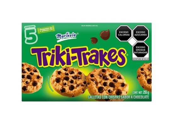 Galletas con chispas de chocolate Triki Trakes 51 g