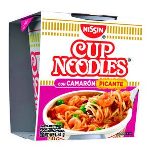 Sopa instantanea Nissin de camaron 64g