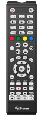 Control universal para TV