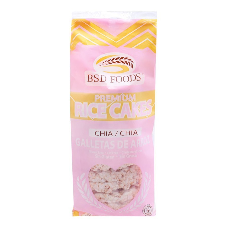 Pastel de arroz con chía Bsd Foods 72 g