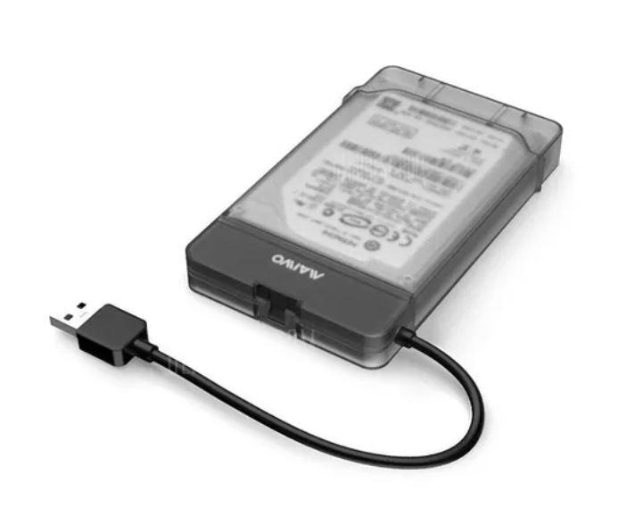 Adaptador para disco duro SSD de 2.5" USB 3.0