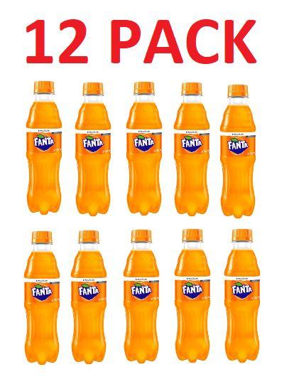 Refresco Fanta 355 ml paquete de 12 botellas plásticas