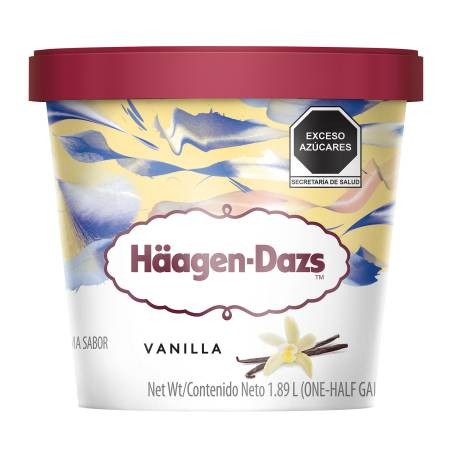 Helado Haagen Dazs sabor vainilla 1.89 L
