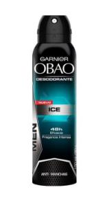 Desodorante en aerosol Garnier Obao ICE para hombres 150 ml