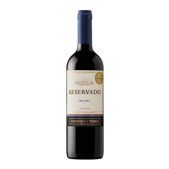 Vino tinto Reservado Malbec Concha y Toro 750 ml