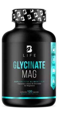 Glicinato de magnesio 408 mg paquete de 120 cápsulas