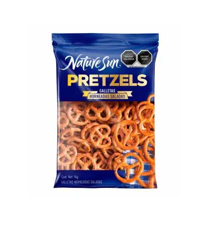 Pretzels horneados y salados 1kg