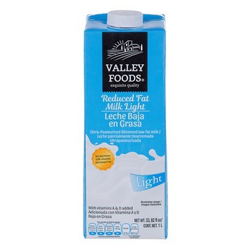 Leche reducida en grasa 1 L