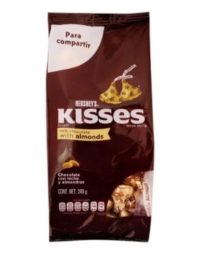 Kisses Chocolate con almendra 240g
