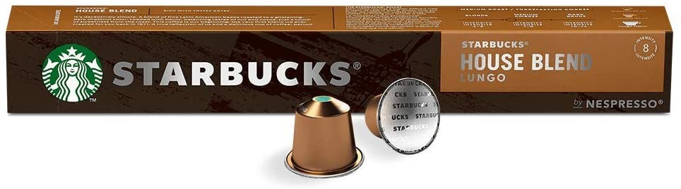 Cápsulas de café Starbucks nespresso Verona 10 piezas
