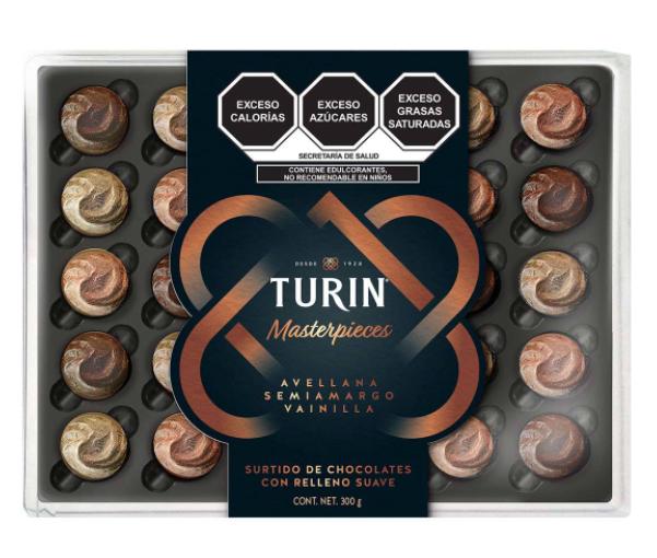 Turin Masterpieces - Chocolate relleno de ganache 300g