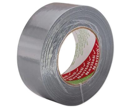 CINTA ADHESIVA GRIS PLATA NAVITEK 48 MM X 50M