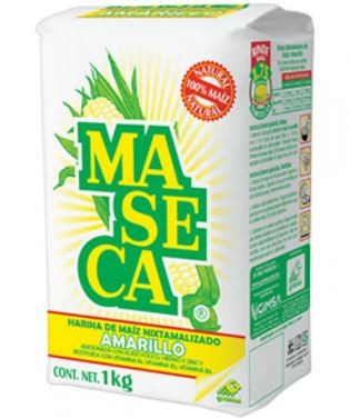 Harina Maseca para tortilla, paquete de 1KG