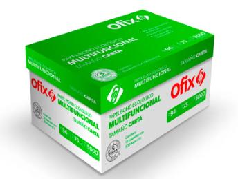 CAJA DE PAPEL TAMAÑO CARTA BLANCA 10 PAQUETES DE 500 HOJAS CADA UNO