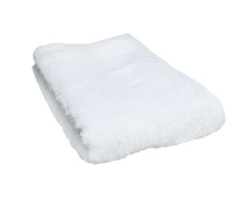 Toalla de baño blanca de algodón (76.2 x 147.3 cm), 1 pieza.