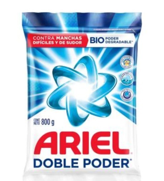 Ariel en polvo 800g